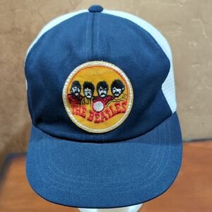 Vintage The Beatles SGT PEPPERS Caricature Patch Dorfman Pacific Snapback Rare